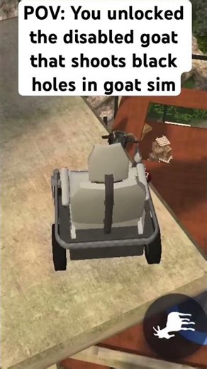# goat simulator #space scientist goat