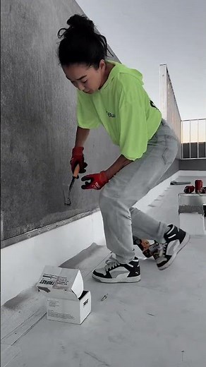Termination bar . First time installing #roof #roofer #roofing #contractor #labour #construction