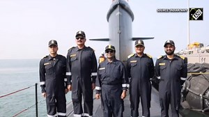 President Droupadi Murmu makes history with maiden dive aboard indigenous Submarine INS Vagsheer