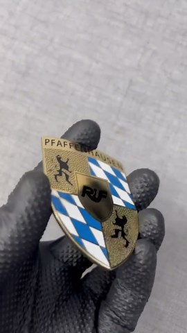 Hood Badge Emblem Logo RUF Style Light Blue - RUF - Custom Badge - Personalized Emblem - Etsy UK