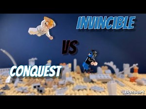 Invincible VS Conquest (LEGO Stop Motion)
