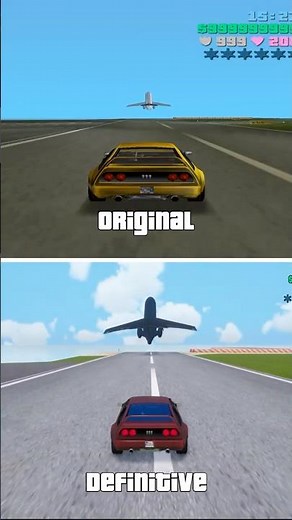 Following the Flight in GTA Vice City #shorts #short