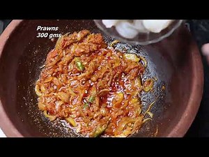 Easy and quick prawn curry.. prawn curry south Indian style..traditional prawn gravy ..simple gravy.
