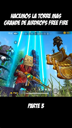LA TORRE MAS GRANDE DE AIRDROPS EN FREE FIRE! 😂 *gracioso* MOMENTOS GRACIOSOS FREE FIRE parte 3 #freefire #alexgo | AlexGo