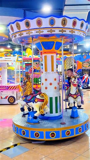 🎠 Naik kuda kudaan mini komedi putar di amazone ❤️ #shorts #trending #cute #carousel