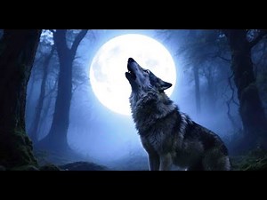 Howling Horror – Scary Wolf Sounds – Dark Forest Ambience – ASMR Nightmares ❗❗