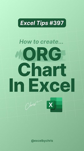 Christian Colombo | The Excel Guru on Instagram: "How to create an Org. Chart in Excel! 🤯 In this tutorial, you'll learn how to create an Org. Chart in Excel using SmartArt. #excel #exceltips #spreadsheets #accounting #workhacks #corporate #exceltricks"