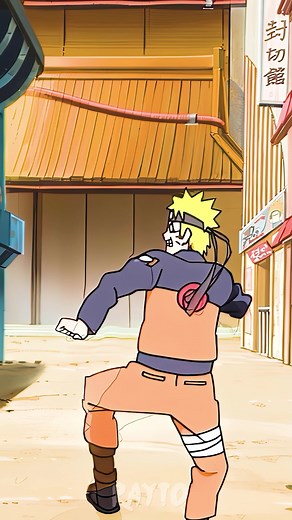 Naruto Walking Away - Dattebayo Edit