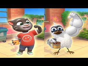Talking Tom Cat New Game 2026 vs Talking Larry The Bird | Concept Gameplay