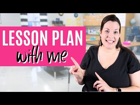 How I Lesson Plan - Make Lesson Planning Easier