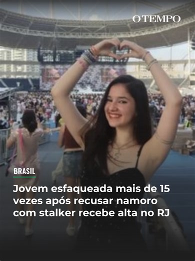 RECUPERAÇÃO- A jovem Alana Anísio Rosa, de 20 anos, recebeu alta hospitalar nesta quarta-feira (4) em São Gonçalo, na região metropolitana do Rio. Ela estava internada há quase um mês após ser atacada com mais de 15 facadas dentro da própria casa. O crime ocorreu em 6 de fevereiro, motivado pela recusa da vítima em iniciar um namoro com Luiz Felipe Sampaio. O homem, que se apresentava como