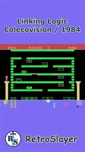 Test your puzzle skills with Linking Logic on ColecoVision. Guide, strategize, and collect the missing pieces. #LinkingLogic #ColecoVision #RetroGaming