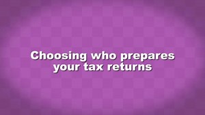 Get helpful tips on finding a tax preparer who is right for you at 360taxes.org/CPA. | AICPA