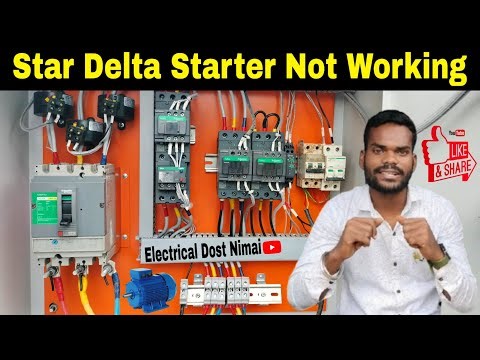 Star Delta Starter Not Working, Motor Stops in Delta Connection, Star Delta Starter Troubleshooting