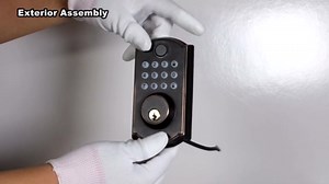 ELAMOR Fingerprint Door Lock - Keyless Entry Door Lock - Smart Locks for Front Door - Electronic Keypad Deadbolt Lock - Digital Door Lock with Code - Biometric Door Lock - Auto Lock - Easy to Install