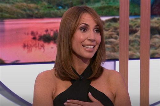 BBC The One Show's Alex Jones says 'I give up' minutes into live broadcast