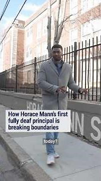 How Horace Mann’s first fully deaf principal is breaking boundaries