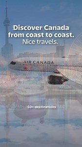 Start your Canada adventure the right way—make the journey as enjoyable as the destination with Air Canada. Nice travels. | Air Canada