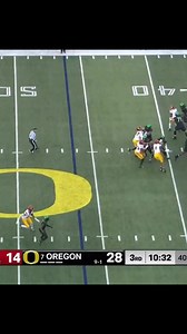 USC safety Kennedy Urlacher, Brian Urlacher’s son, intercepts Dante Moore. (via CBS) | Football Forever
