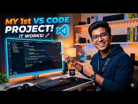Creating first basic project via VSCODE