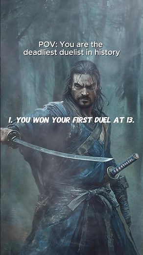A warrior. A legend. Miyamoto Musashi lives on in our song “The Duelist”. ⚔️ Listen to it LOUD! 🤘