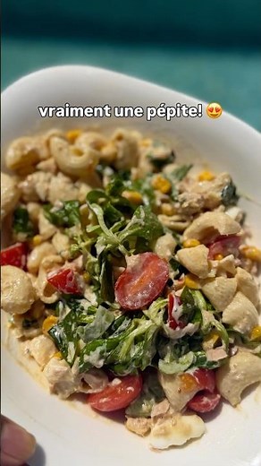 SALADE DE PÂTES SOUS CANICULE 🔥🌡️