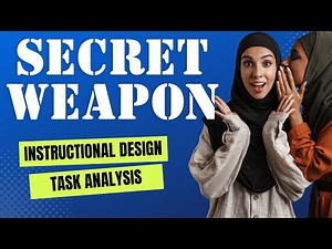 Task Analysis for Instructional Design