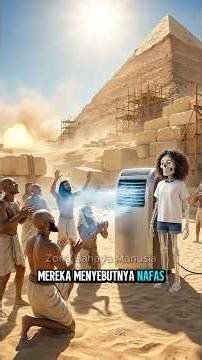 Apa jadinya jika kamu membawa AC Portable ke Mesir Kuno? #shorts #whatif #faktaunik