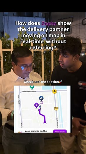 Abushan on Instagram: "Video credits @zeptonow CXO don’t just say “WebSockets.” Explain the Data Stream. You need a bidirectional connection so the server can push GPS coordinates the second the driver moves. The Step-by-Step Workflow The “Real-Time Driver Tracking” Response 1. The Connection Strategy (The Pipe) To handle real-time GPS updates, I would implement a bidirectional WebSocket connection. Unlike polling, which is resource-heavy, WebSockets allow for a persistent, low-latency stream. T