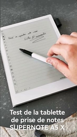 SuperNote A5 X - note-taking tablet ✍️