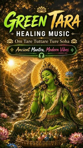 💚 Green Tara | Ancient Mantra, Modern Vibes ✨