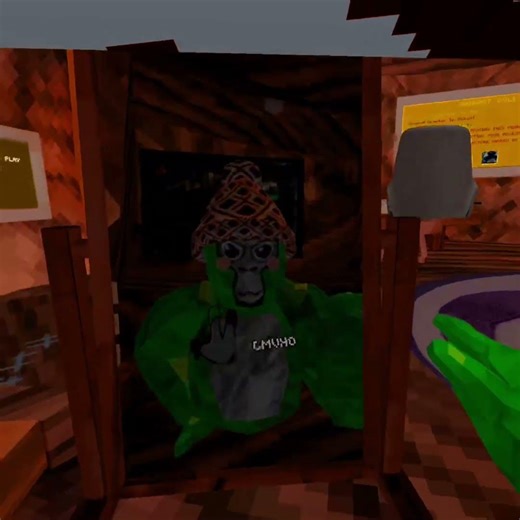 Reviewing Maxos MenuV4 in NCS MODDING GAME #jman #gorillatag #vr #animal #mods #modding #hack