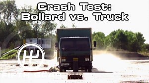 125K views · 763 reactions | Originally part of Fifth Gear’s Crash Test Month, could a metre high bollard be able to withstand a truck at full speed? | Fifth Gear | Facebook