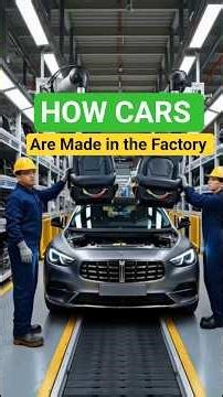 how they make cars in factory | vehicle production process #carfactory #engineering