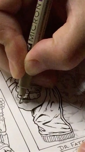 I’m plotting a new plan #comicart #drawing