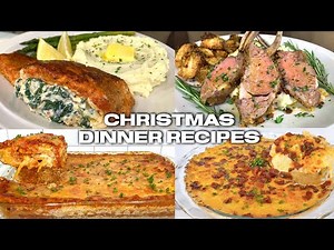 CHRISTMAS DINNER IDEAS TO IMPRESS YOUR FAMILY & FRIENDS!