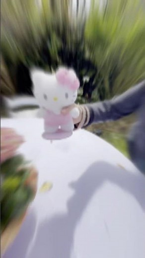 Hello kitty magic part 2! #hellokitty #sanrio #magic #hellokittystuff #plushie