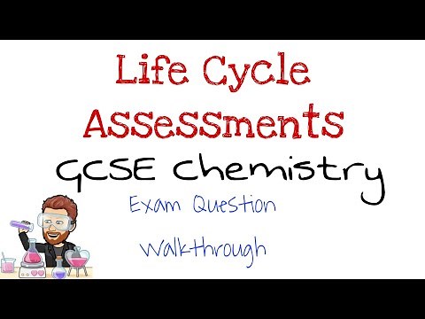 Life Cycle Assessments | Exam Question Walkthrough | GCSE Chemistry | Combined Science