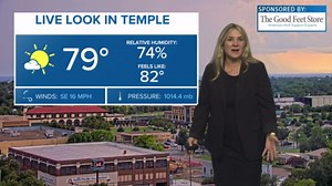 Thunderstorms, some strong, are moving across Waco, Temple and Killeen | Central Texas Forecast