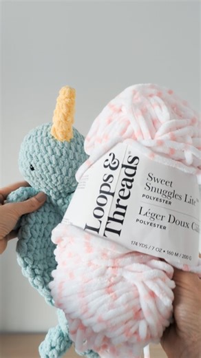 Jacy on Instagram: "I thought the OG narwhal was cute, but then a made a pink polka dot one 😍 #narwhalcrochet #crochetwhale #crochetlovey #whalecrochet #narwhalcrochetpattern"