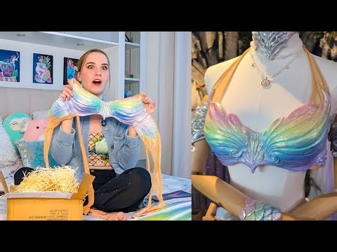 Rainbow Mermaid Silicone Top Unboxing