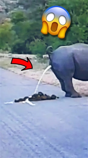 Rhino poops 😅