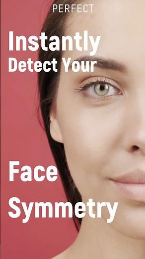 An Easy Way to Detect the Golden Ratio for Face & Analyze Face Symmetry #shorts