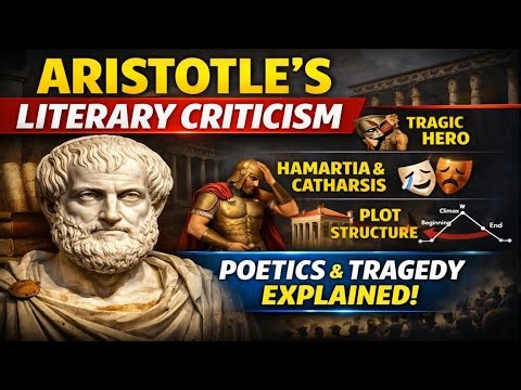 Aristotle Literary Criticism | Hamartia, Catharsis & Tragic Hero #EnglishLiterature