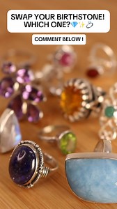 3.3K views · 63 reactions | Did you know we also sell amazing gemstone jewelry? If you could switch your gemstone for another month's, which would it be? | Rare Earth Gallery | Facebook