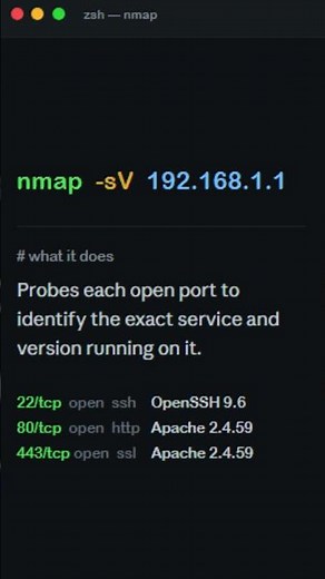 Nmap -sV Explained | Service Version Detection