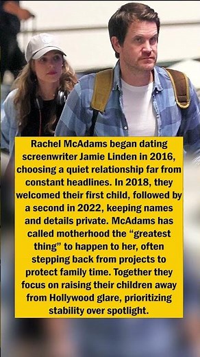 Rachel McAdams’ Private Love Story