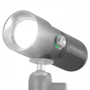 Neewer FL10 RGB Photography Flashlight, 10W LED With 20 GOBO Filters & 4 Colors, 7500mAh For Studio Video Lighting