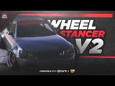 Wheel Stancer V2 - FiveM Script [ESX, QBCore, QBox - Tuff Scripts]