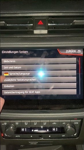 How to reset Seat to factory settings